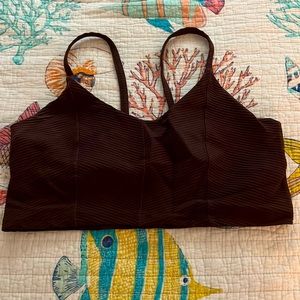 Glyder XL Maroon Sports Bra